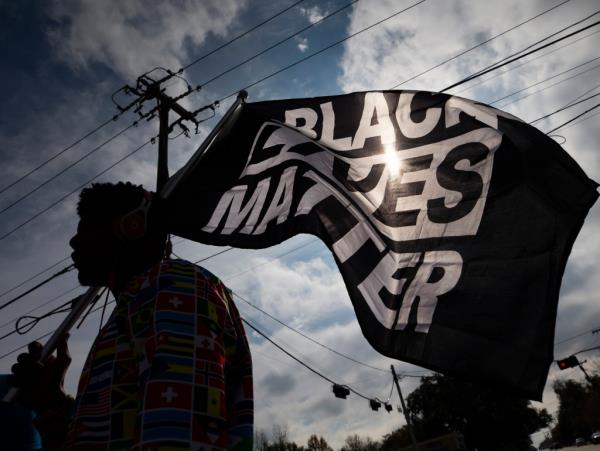 Black Lives Matter flag