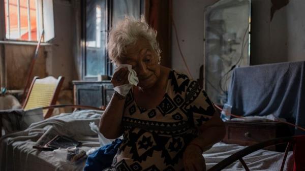 FILE - Margarita Salazar, 82, wipes the sweat off with a tissue inside her home in Veracruz, Mexico on June 16, 2024. June 2024 was the hottest June on record, according to Europe's Copernicus climate service on Monday, July 8. (AP Photo/Felix Marquez, File)