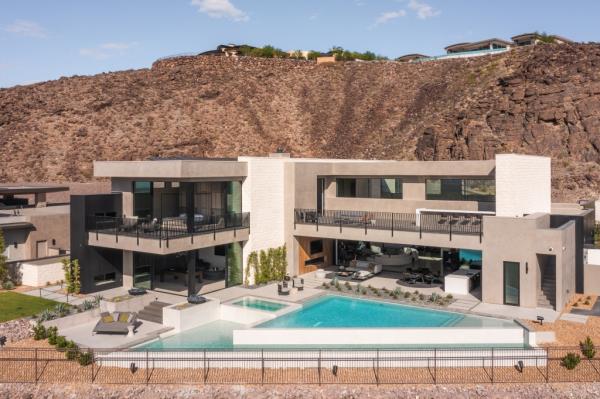 nevada mansion carved into mountain