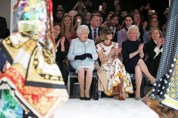 Camilla, Queen Consort, at Buckingham Palace garden party