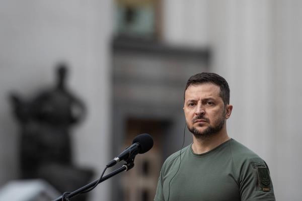 Ukrainian President Volodymyr Zelensky