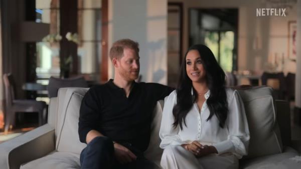 Meghan Markle and Prince Harry in 