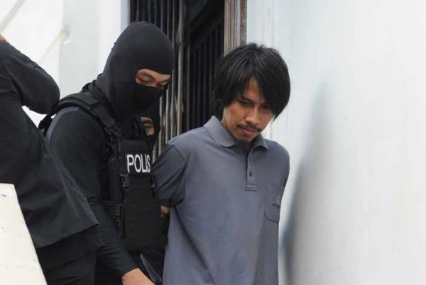 Radin Romyullah was brought to the Johor Bahru Sessions Court on Wednesday.