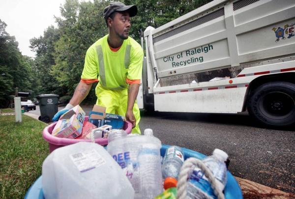 Trash and recycling services across the Triangle will be impacted by the Fourth of July holiday.