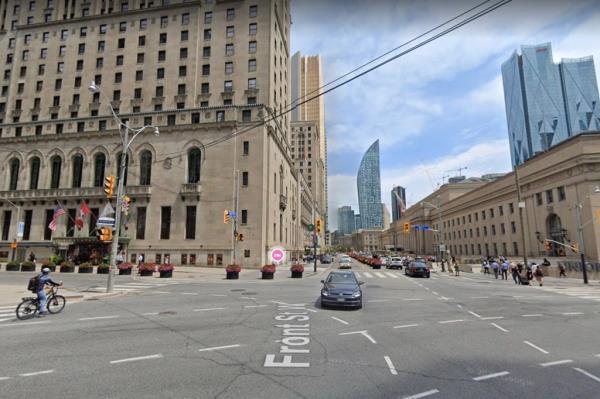 York Street and University Avenue in Toronto