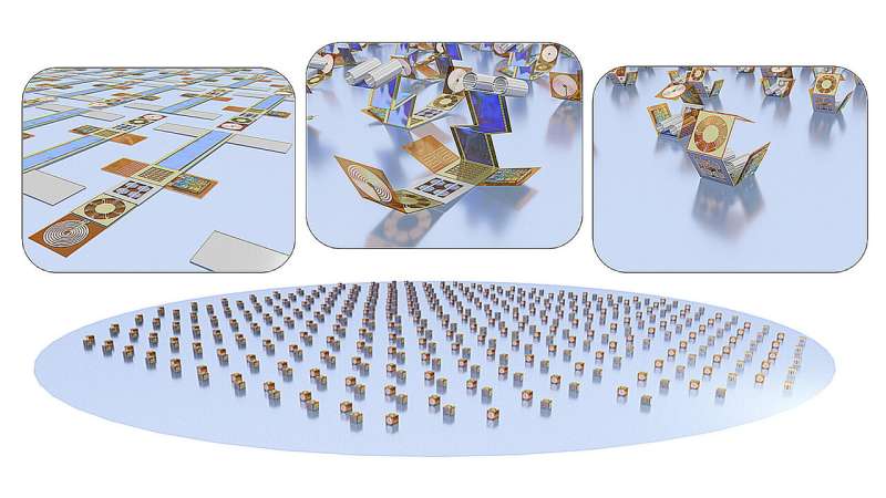 Morphogenesis of self-assembling microelectro<em></em>nic modules could yield sustainable living technology