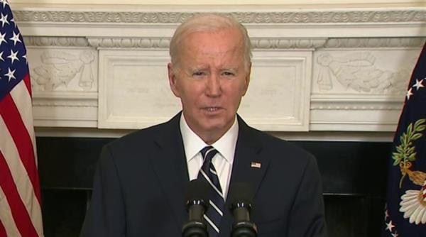 President Biden addresses the nation after Israel declares it is 'at war' 