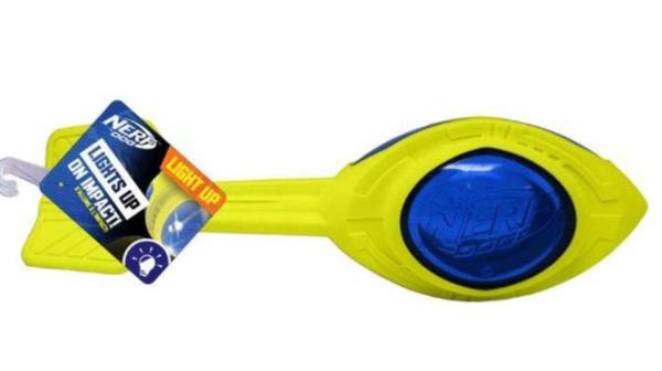 Recalled dog toy, NERF Dog Megaton vortex. Picture: Product Services Australia