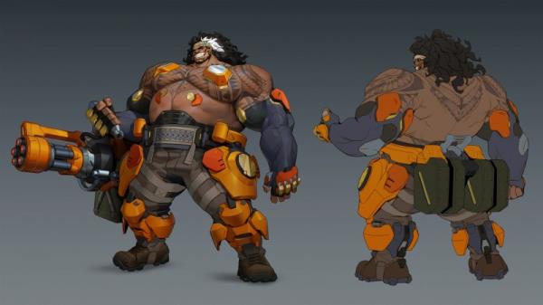 Overwatch 2 Blizzard New Tank Hero Mauga Season Support DPS