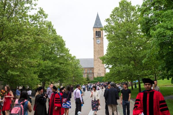 A Cornell University professor was filmed telling students the Hamas attack was 