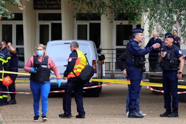 Teacher killed in knife attack in school in Arras, northern France