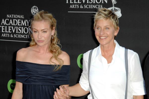 Ellen DeGeneres and Portia de Rossi