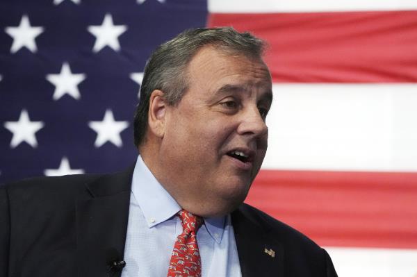 Republican Presidential candidate former, New Jersey Gov. Chris Christie smiles during a gathering, Tuesday, June 6, 2023, in Manchester, N.H. Christie filed paperwork Tuesday formally launching his bid for the Republican nomination for president after casting himself as the o<em></em>nly candidate willing to directly take on former President Do<em></em>nald Trump. (AP Photo/Charles Krupa)