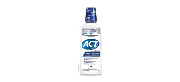 ACT Whitening + Anticavity Fluoride Mouthwash