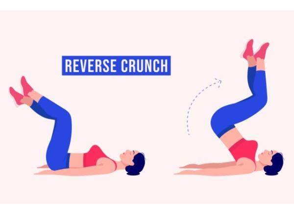 reverse crunches