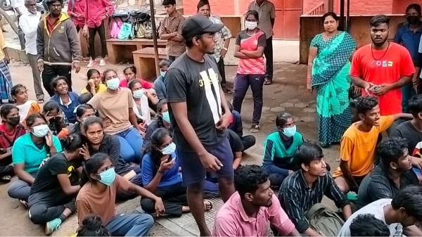 Representative image of a protest organised against alleged medical negligence which purportedly led to the death of a teenage footballer | Photo: ANI