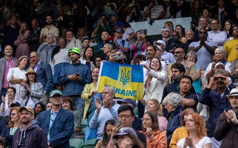 The Wimbledon crowd