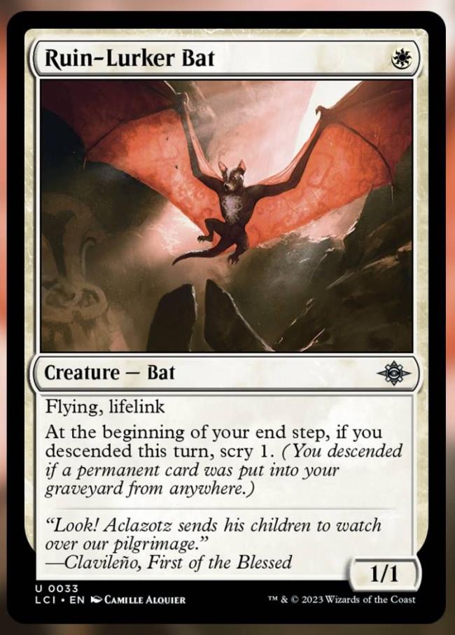 MTG - Ruin-Lurker Bat