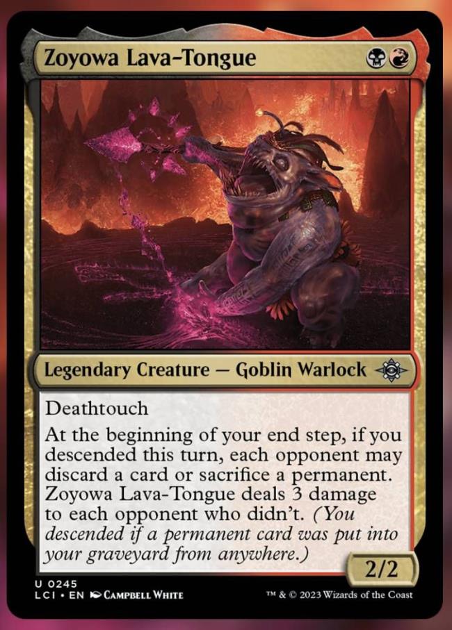 MTG - Zoyowa Lava-Tongue