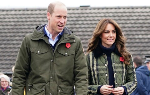 Prince looked fired up for a bicycling challenge with the Princess