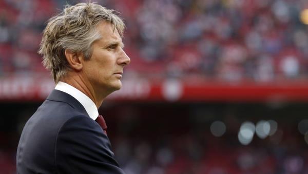 Edwin van der Sar left his role as Ajax chief executive in May