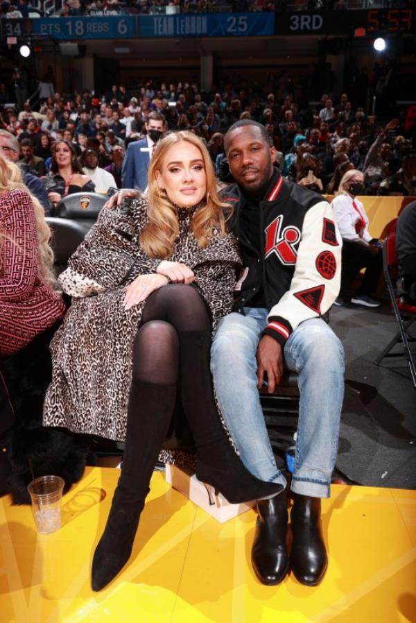 Adele and Rich Paul 