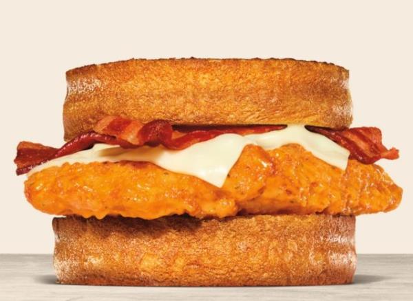 burger king buffalo ranch royal crispy chicken melt