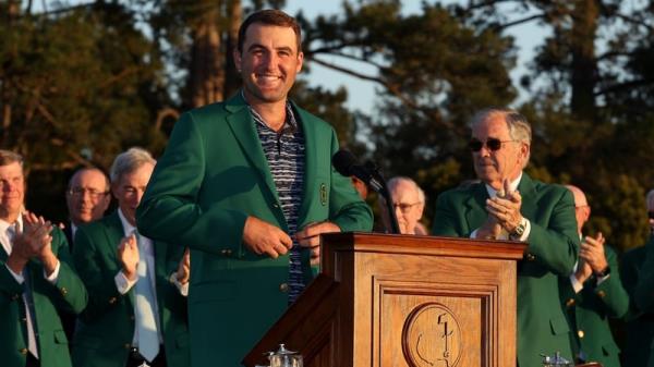 Scottie Scheffler do<em></em>nned the Green Jacket two years ago