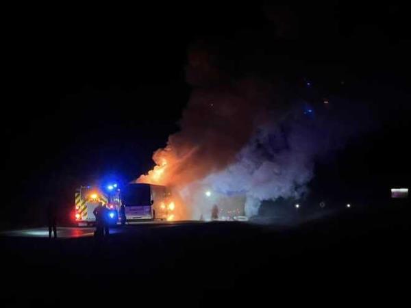 sioux city explorers bus fire