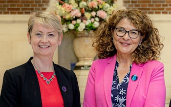 Yvette Cooper and Dame Diana Johnson