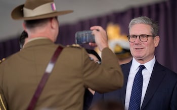 Labour leader Sir Keir Starmer poses for a photo at the UK's natio<em></em>nal commemorative event