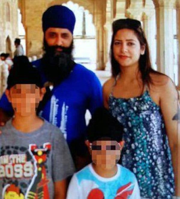 A woman who embarked upon an affair with her husband's best friend is accused along with her lover of murdering him while he slept, it has been reported. Devout Sikh Sukhjit Singh, 34, a father-of-two from Derby, Derbyshire, was found in bed with his throat slit last Thursday while he was on holiday at his mother's house in India. Now, his wife Ramandeep Kaur Mann is accused of plotting the lorry driver's murder, along with Mr Singh's childhood friend Gurpreet Singh.