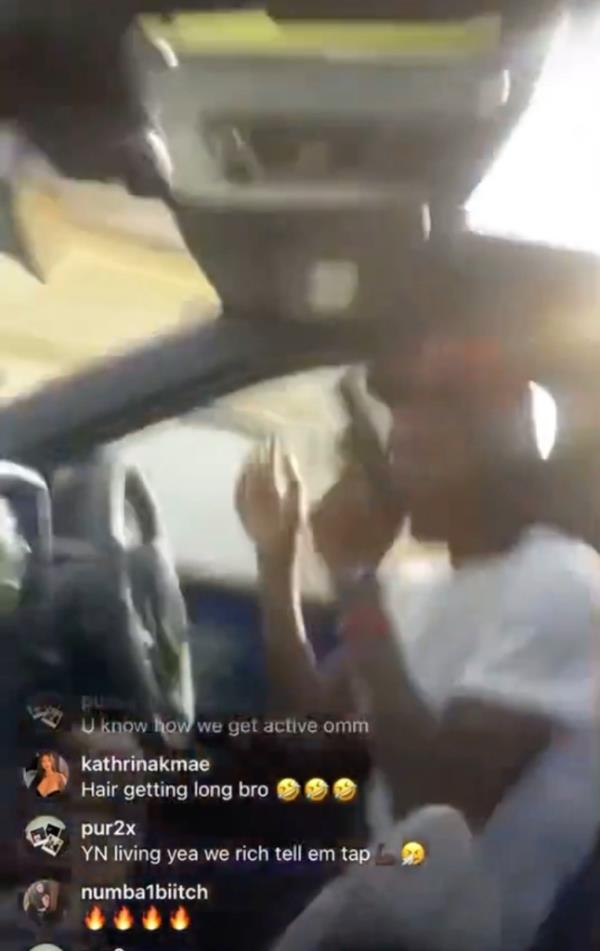 Ja Morant appeared to flash a gun in a May 2023 Instagram Live video.