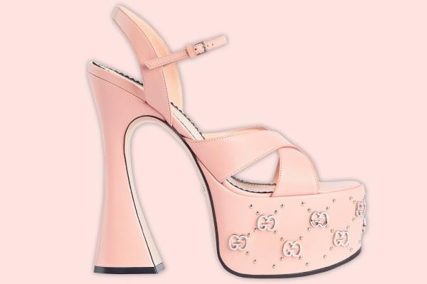 “Interlocking G Studs” sandals, $1,290 at Gucci