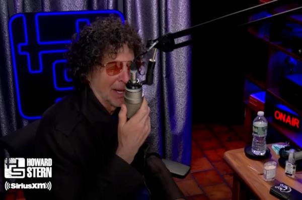 Howard Stern said he takes it as a compliment when critics call him 