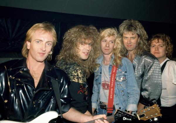 Def Leppard in 1988.