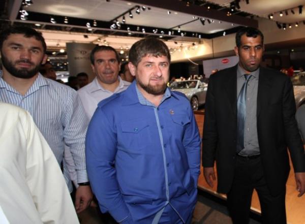 Mandatory Credit: Photo by Ali Haider/EPA/REX/Shutterstock (8449206o) Ramzan Akhmadovich Kadyrov (c) the President of Chechnya Visits the Dubai Internatio<em></em>nal Motor Show in Dubai United Arab Emirates 14 November 2011 More Than 150 Leading Motoring Manufacturers Are Displaying Their New Products During the 11th Edition of the Dubai Internatio<em></em>nal Motor Show the Show Runs From 10 to 14 November United Arab Emirates Dubai Uae Dubai Internatio<em></em>nal Motor Show 2011 - Nov 2011