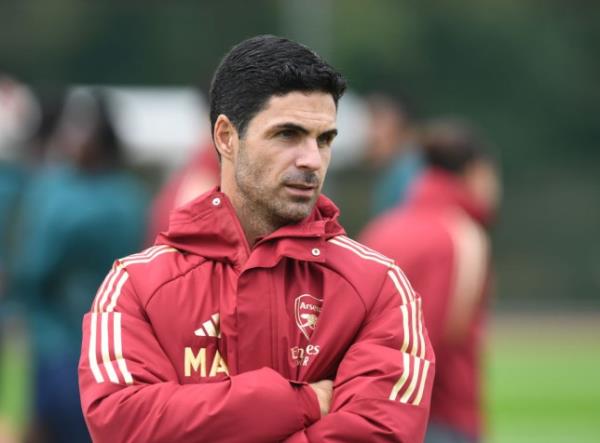 Arsenal manager Mikel Arteta