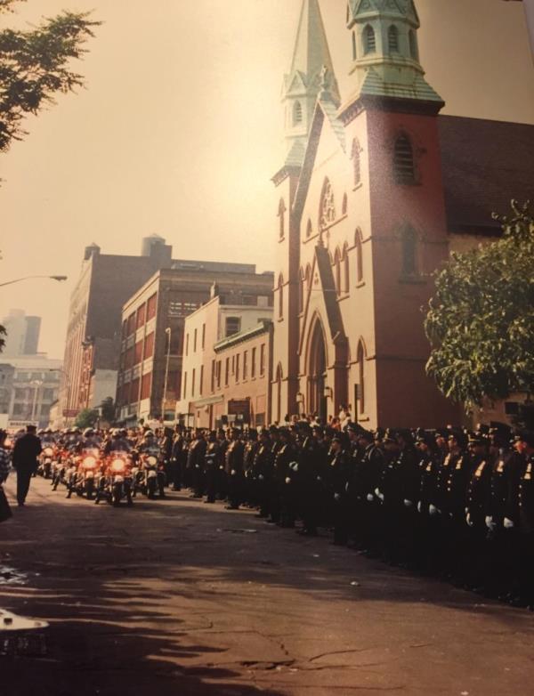 Funeral for Officer Robert Venable.