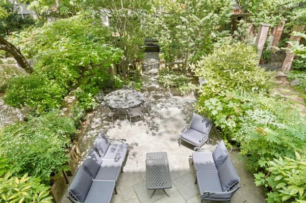 The outdoor space will be a perk, especially now that it's summer.