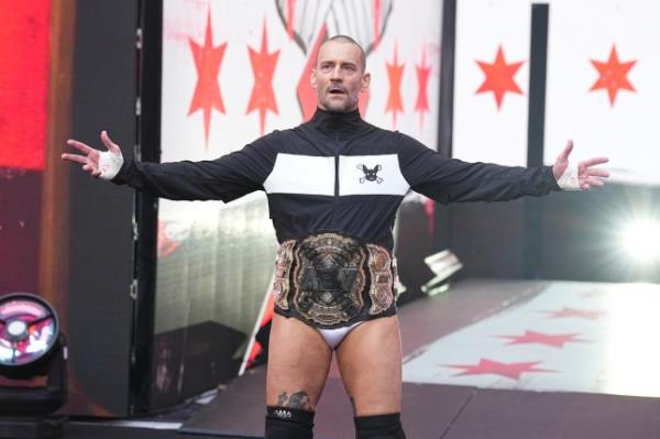 WWE legend CM Punk walks out at Wembley Stadium for AEW All In Lo<em></em>ndon in August 2023