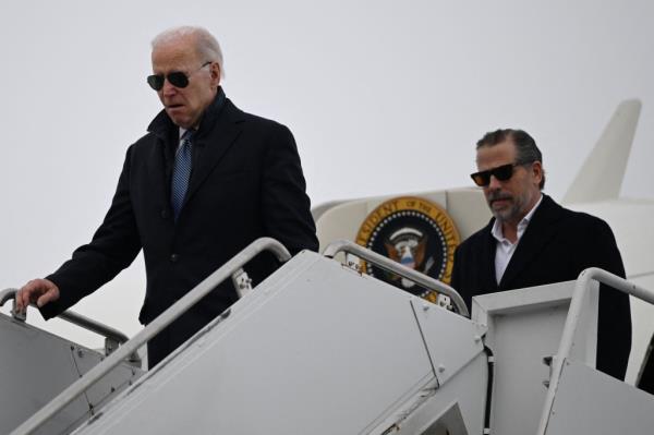 Joe Biden and Hunter Biden