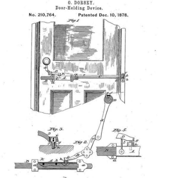 Osbourn Dorsey's doorknobs sketch