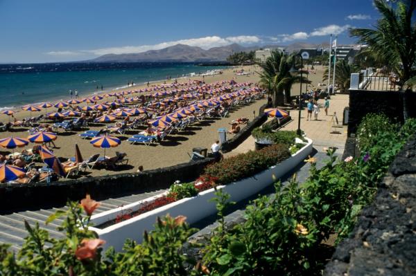 The flight was leaving the Canary Islands to Liverpool, England. 