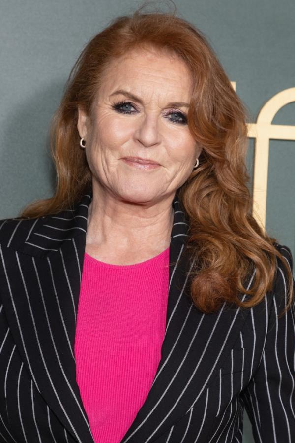 Sarah Ferguson arrives at the UK premiere of 