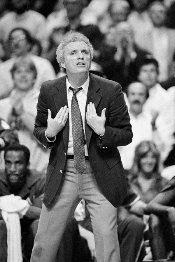 Hubie Brown, pictured in 1984, had Rick Pitino on his Knicks staffs before the current St. John's coach left for Providence.