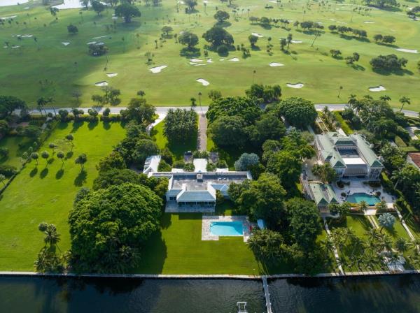 Bezos splashed out on these two mansions on Miami's 