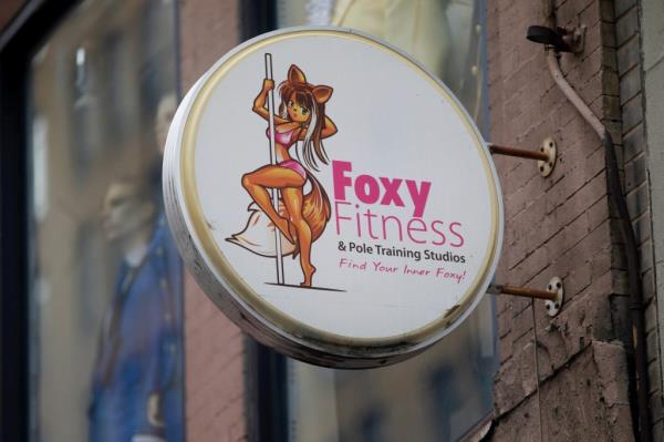 Sign of Foxy Fitness & Pole Training Studios