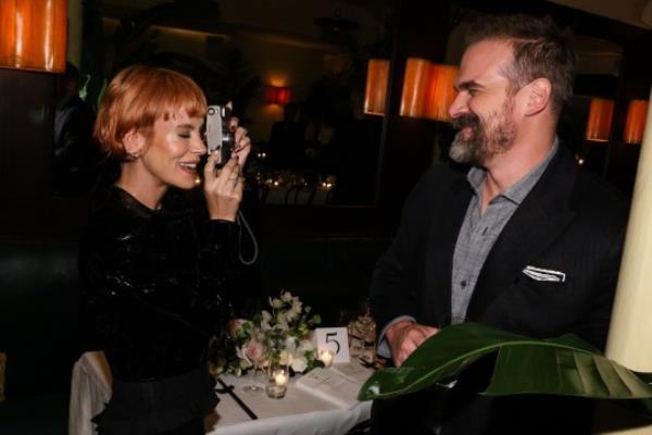 Mandatory Credit: Photo by Matteo Prandoni/BFA.com/Shutterstock (14099903u) Lily Allen, David Harbour CHANEL AND W MAGAZINE DINNER TO CELEBRATE SOFIA COPPOLA ARCHIVE 1999-2023 IN NEW YORK CITY, Indochine, NYC, Manhattan, New York, United States - 14 Sep 2023