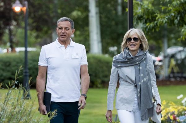 Bob Iger and wife   Willow Bay 